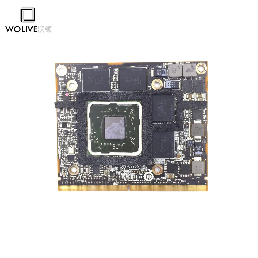 Графический графический процессор VGA Для iMac 27 дюймов A1312 A1311 HD6770 100% МБ Mid 512 109-C29557-00