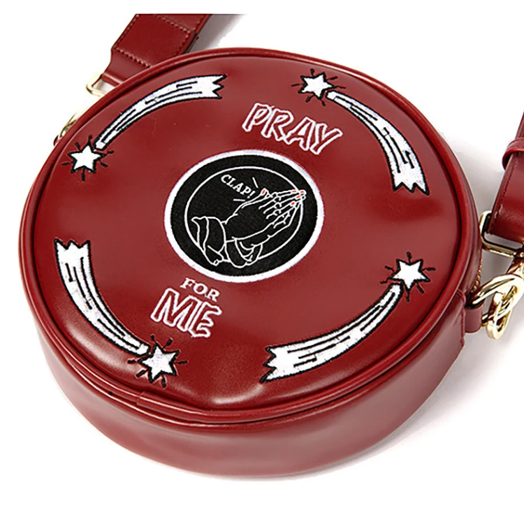 Круговой дизайн модная женская сумка через плечо сумки мессенджеры из