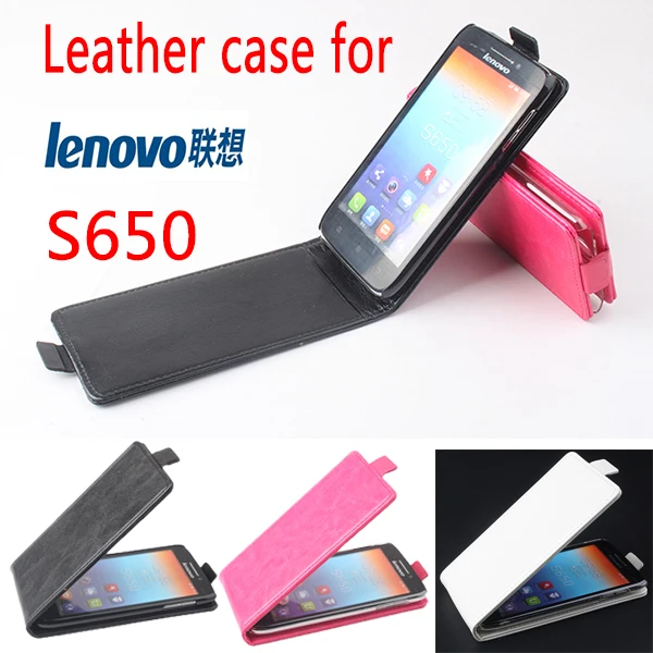 Чехол для телефона Lenovo S650 Флип Бизнес Стильная крышка чехол кожаный