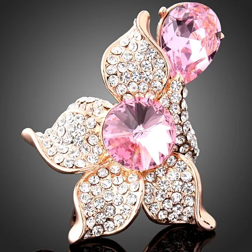 Женское посеребренное кольцо Chran классическое обручальное с искусственным