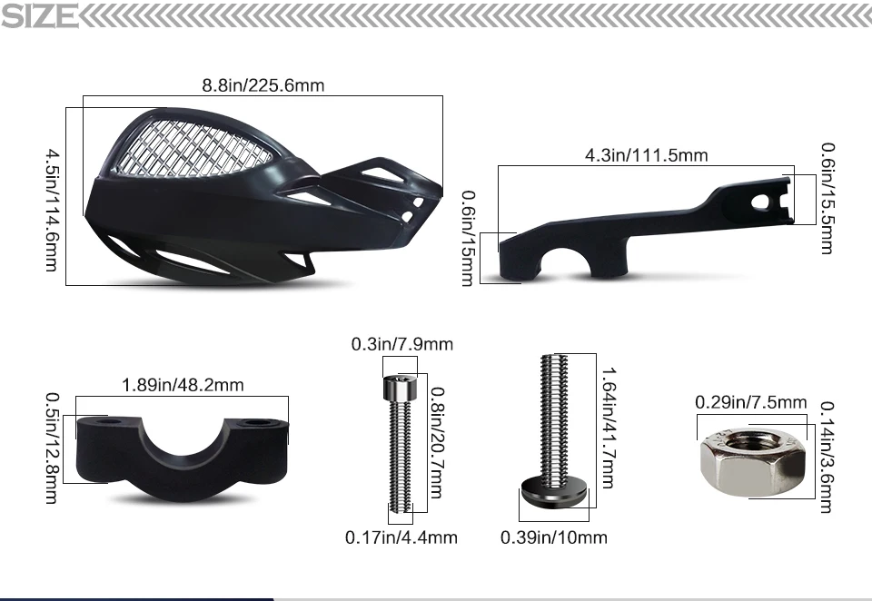 Руль мотоцикла ручной охранники для Yamaha YBR 125 YZF R1 R3 R6 R125 R25 TTR RSZ CBR600 YZF600 | Автомобили