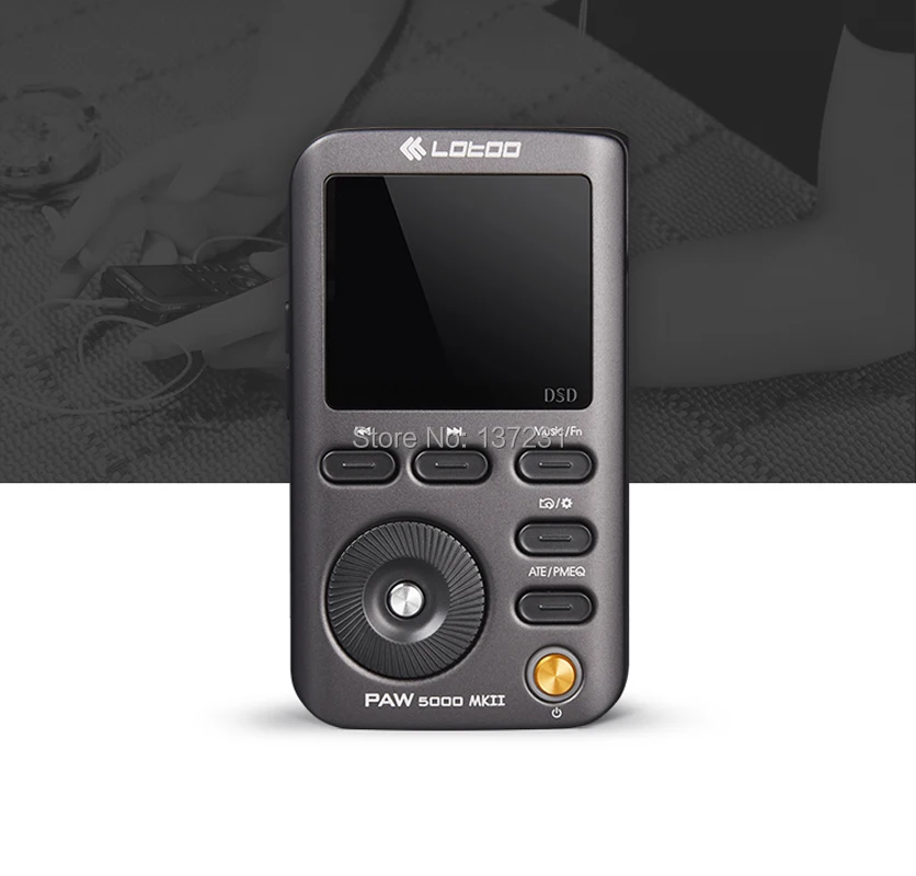 2017 Новый LOTOO PAW5000MKII Bluetooth портативный аудио плеер без потерь HIFI LED DSD MP3 музыкальный