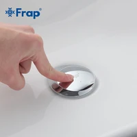 frap modern style bathroom basin pop up vanity vessel bath sink drain with overflow hole bathroom hardware accessories f65 2