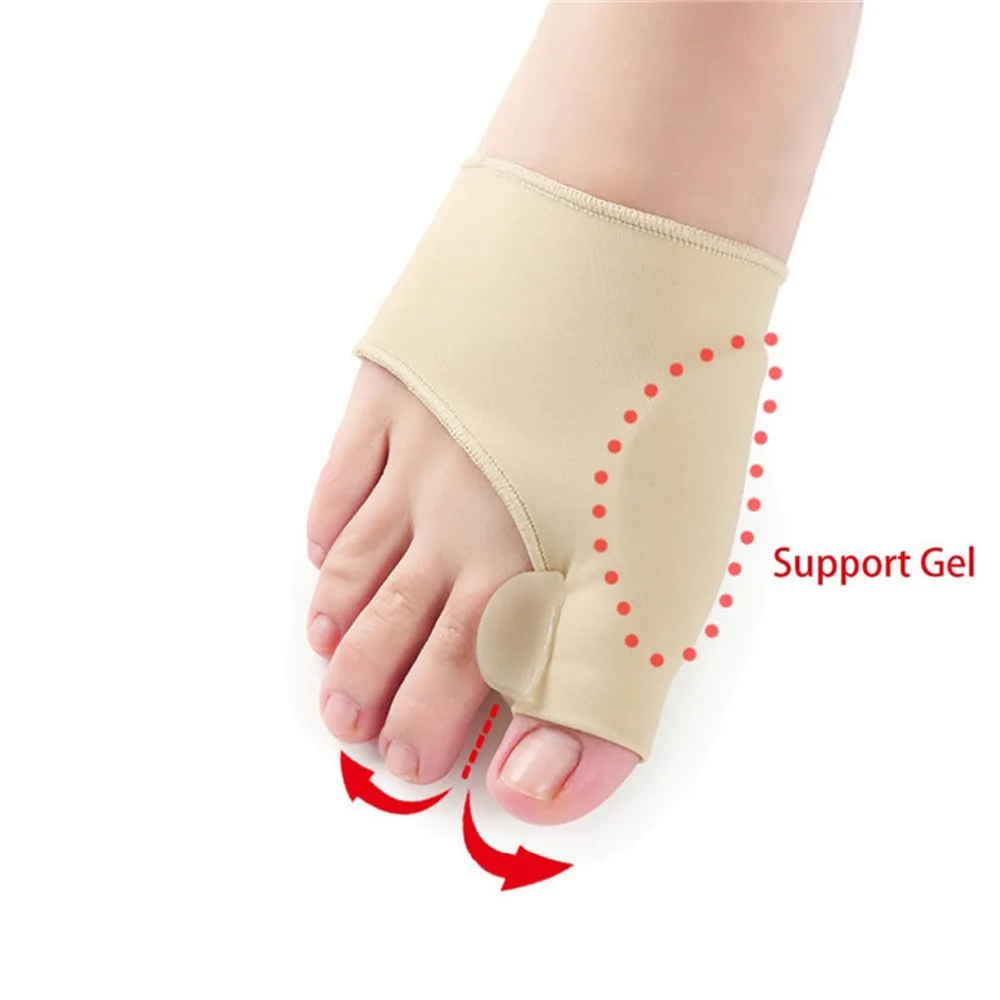 1 пара гелевый сепаратор для ног вальгусная защита стабилизатор облегчение боли