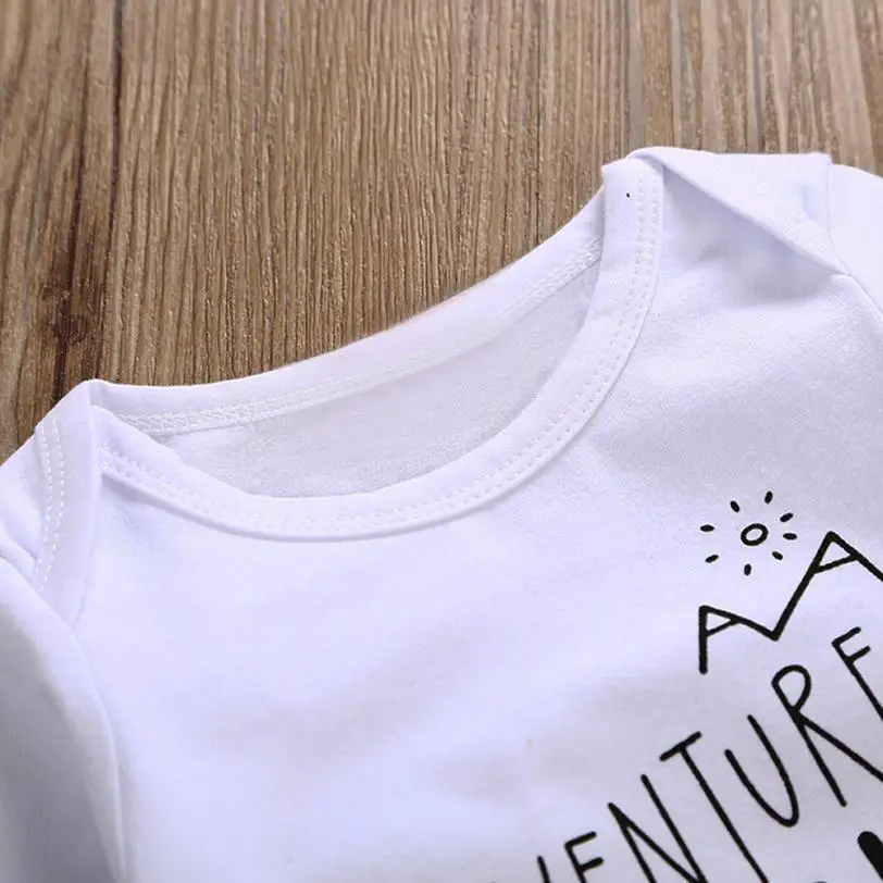 Новое поступление 2018 Одежда для новорожденных мальчиков и девочек комбинезон