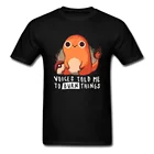 Получите купоны, Мужская Новая футболка, 100% хлопок, брендовые Топы И Футболки Для Взрослых, Забавные футболки для студентов, фейерстартер, милая футболка для мальчиков