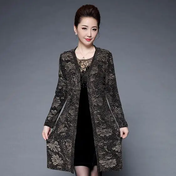 Бархатная Женская одежда плюс размер платье средней длины с длинным рукавом и