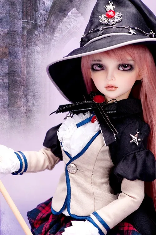 Luodoll BJD SD кукла 4 звезды девочка (свободные глаза + Бесплатный макияж)|minifee mirwen|fairyland