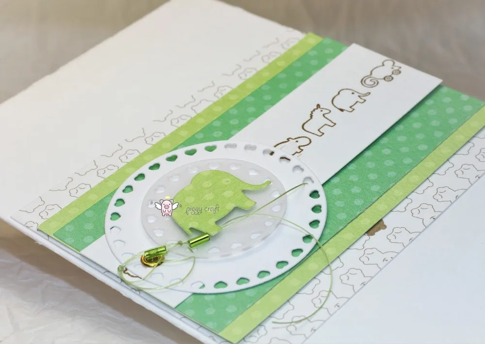 Свинья для рукоделия резки металла штампы высечки форма слона мыши бегемота