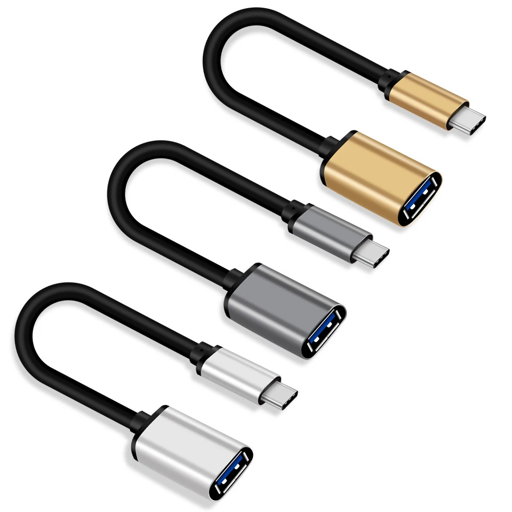 USB C OTG Кабель 2 0 3 1 адаптер type c для samsung galaxy s8 s9 HUAWEI P10 P20 mate10 pro Macbook 20 см | Электроника