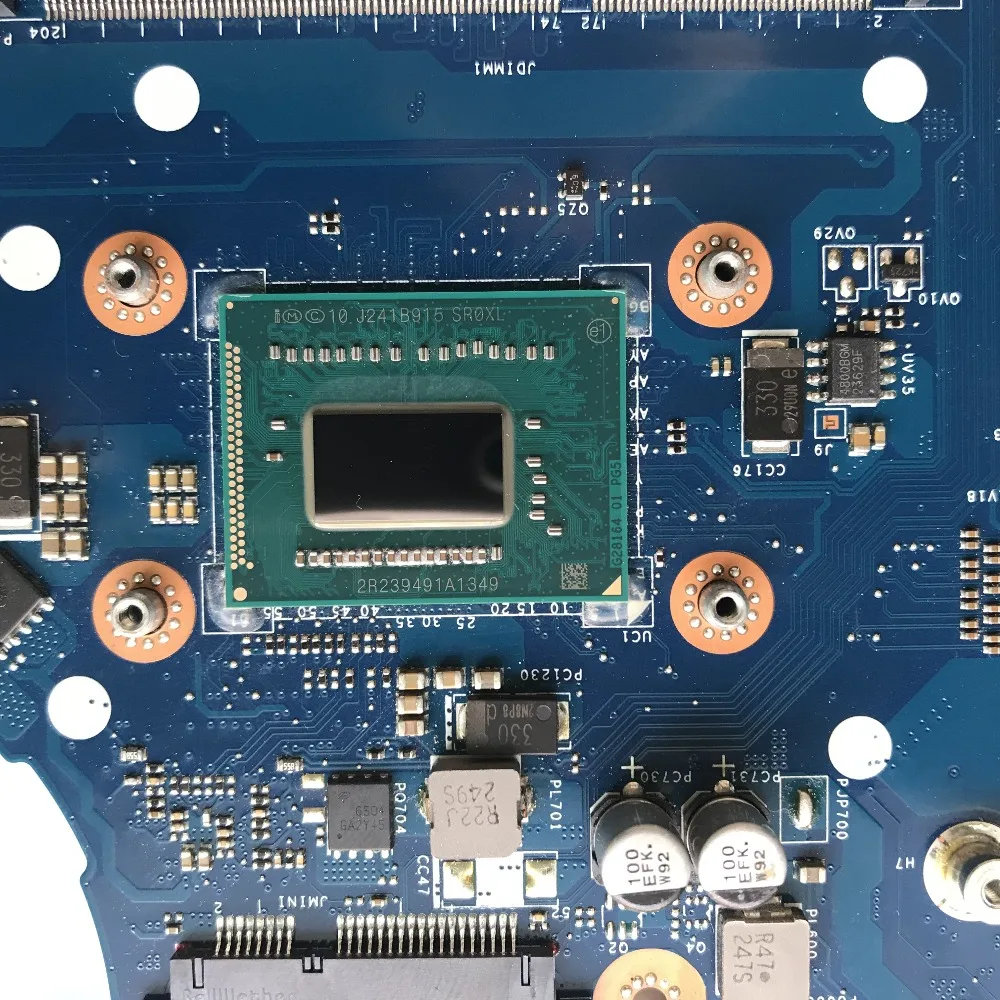 Материнская плата VAW01 для ноутбука DELL 3521 5521 рев: 1 0 Φ ЦП HD8730M/2 ГБ 0P14T7 P14T7 полностью