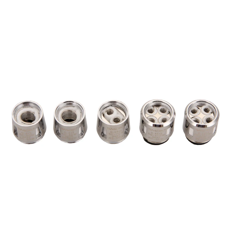 5 шт. Smok TFV8 Baby Coil Head M2 T8 T6 X4 Q2 Электронная замена сигарет катушка ядро для BABY Beast танк