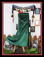 bellydance costume tribal fusion velvet skirtwith open slit sra13