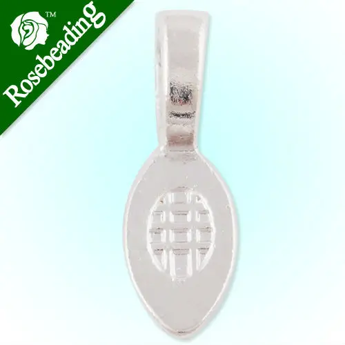 15*8 мм (размер ободка) высокое качество форма в виде листика дерева посеребренное