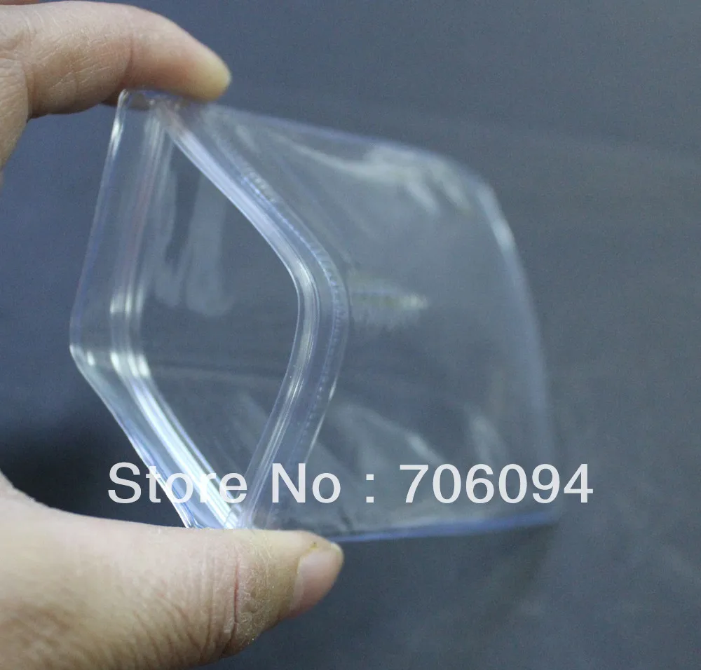 Прозрачные пластиковые пакеты из ПВХ 100 шт. 7*11 см на молнии герметичные для