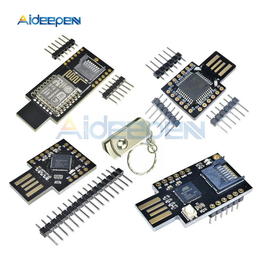 Beetle Badusb ATMEGA32U4 ATMEGA32U4-AU виртуальная клавиатура Pro микро макетная плата ESP8266 ESP-12E TF Micro SD карта для Arduino