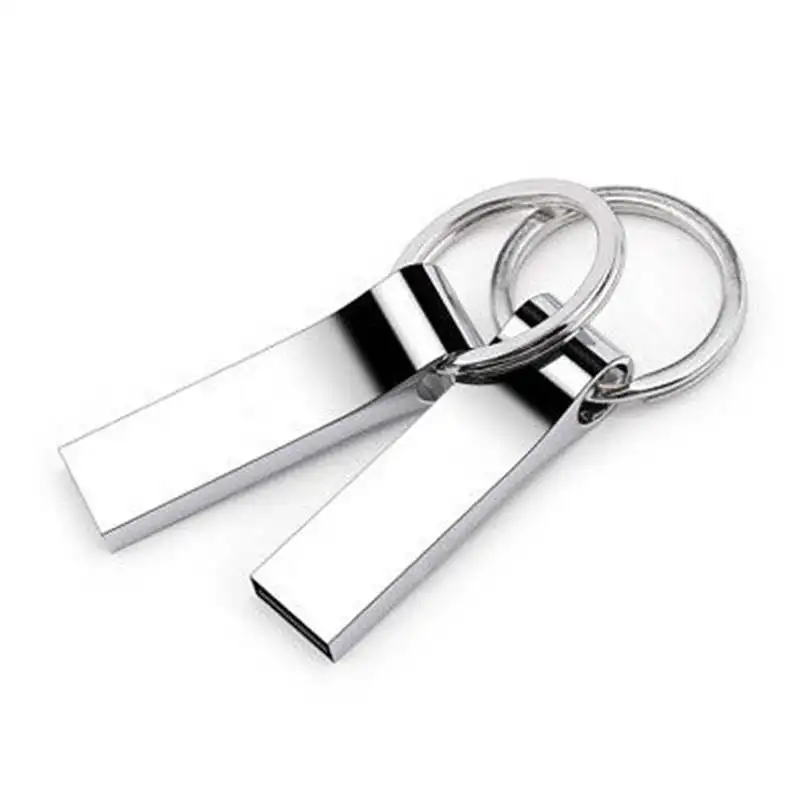 Горячая Распродажа металлическая USB флешка 128 ГБ 64 32 16 8 флеш накопитель usb