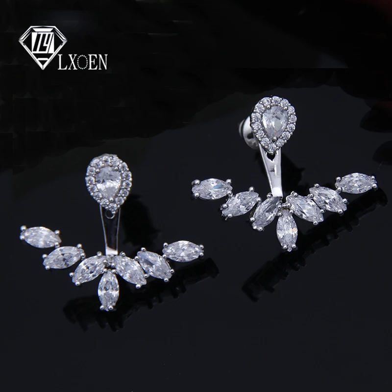 Серьги LXOEN для женщин офисные украшения цвет под золото аксессуары