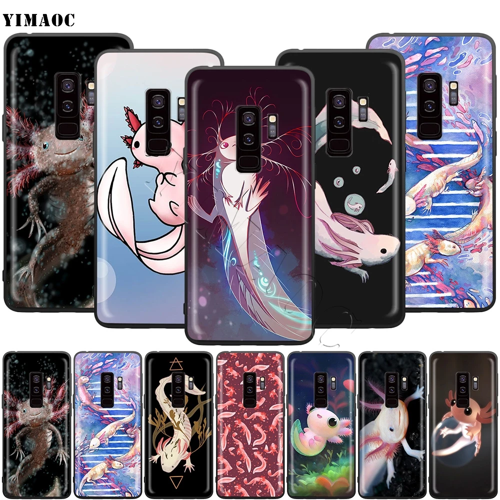 YIMAOC Симпатичные животные Axolotl Мягкий силиконовый чехол для Samsung Galaxy S6 S7 Edge S8 S9 Plus A3