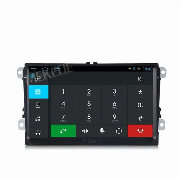 DHL или FedEx 20 шт. Android 9 дюймов B6 B5 B7 Passat автомобильный gps навигация без DVD для V W Golf gps Polo автомобильный стерео радио gps