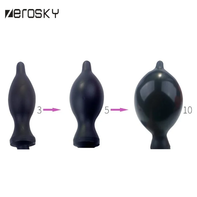 Анальная пробка насос надувные заполненные воздухом интимные игрушки для женщин