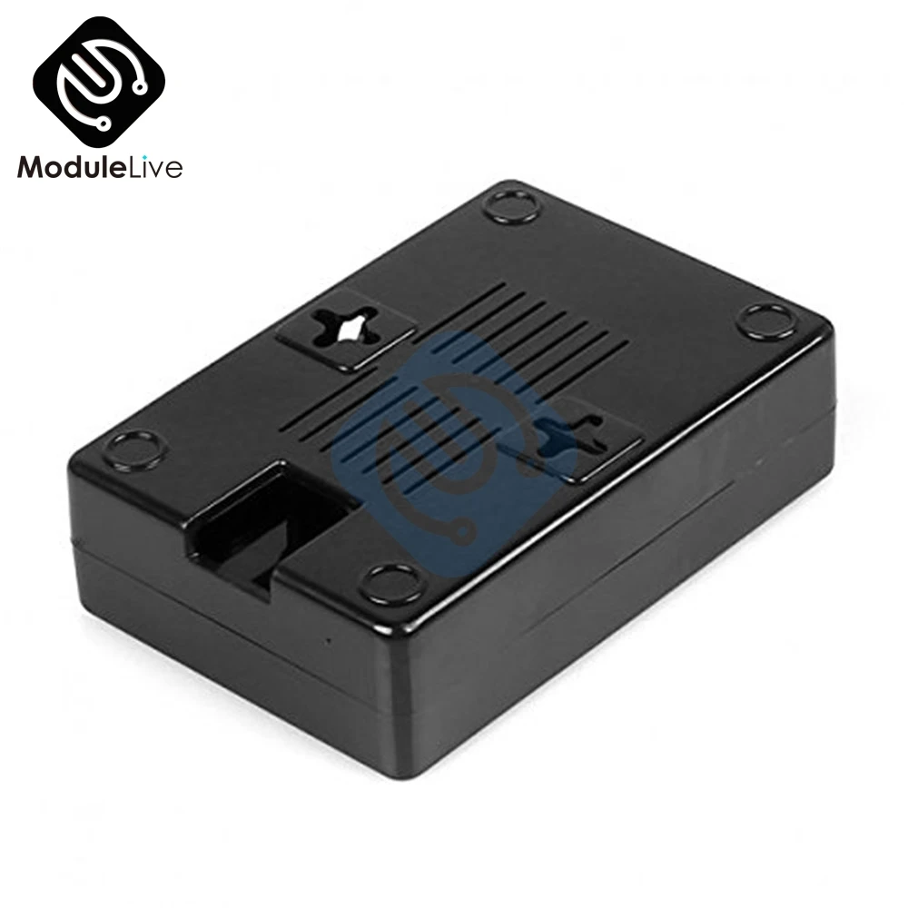 Diy Kit Electronic ABS V2 V2.0 Корпус Корпуса корпуса для всех портов Raspberry Pi 2 Модель B + черный