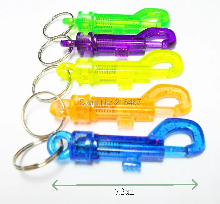 2 шт. 72 мм поворотный зажим крючок брелок кольцо для ключей сумка пиньята