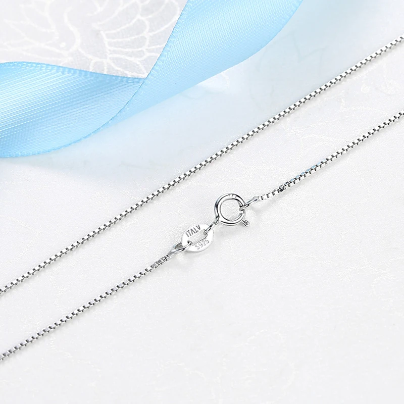 Ожерелье из серебра 925 пробы с застежкой-карабином | Украшения и аксессуары