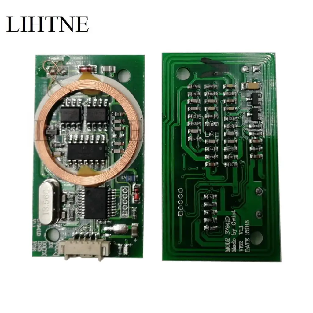 5 в встроенный двухчастотный модуль считывания карт RFID EM ID 125 кГц IC 13 56 МГц ISO14443A Wg26