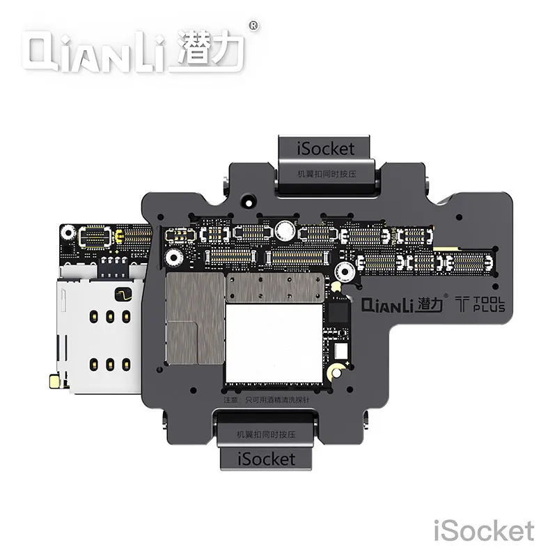 ISocket для iPhone x держатель материнской платы Jig тестовый прибор двухслойной ipholex