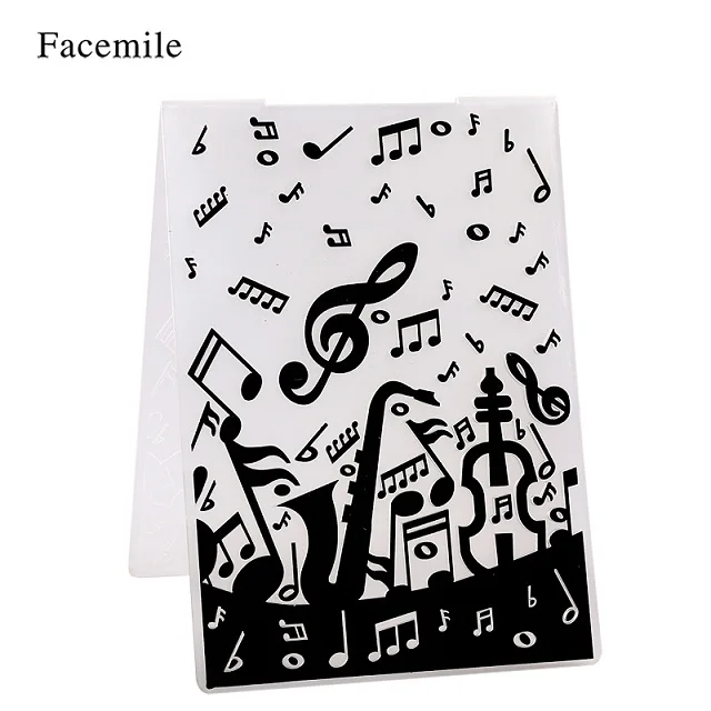 Facemile 1 шт. пластиковый с тиснением папка для подарка Скрапбукинг нерегулярные кирпичи Тип фотоальбом карта бумага ремесленный шаблон форма