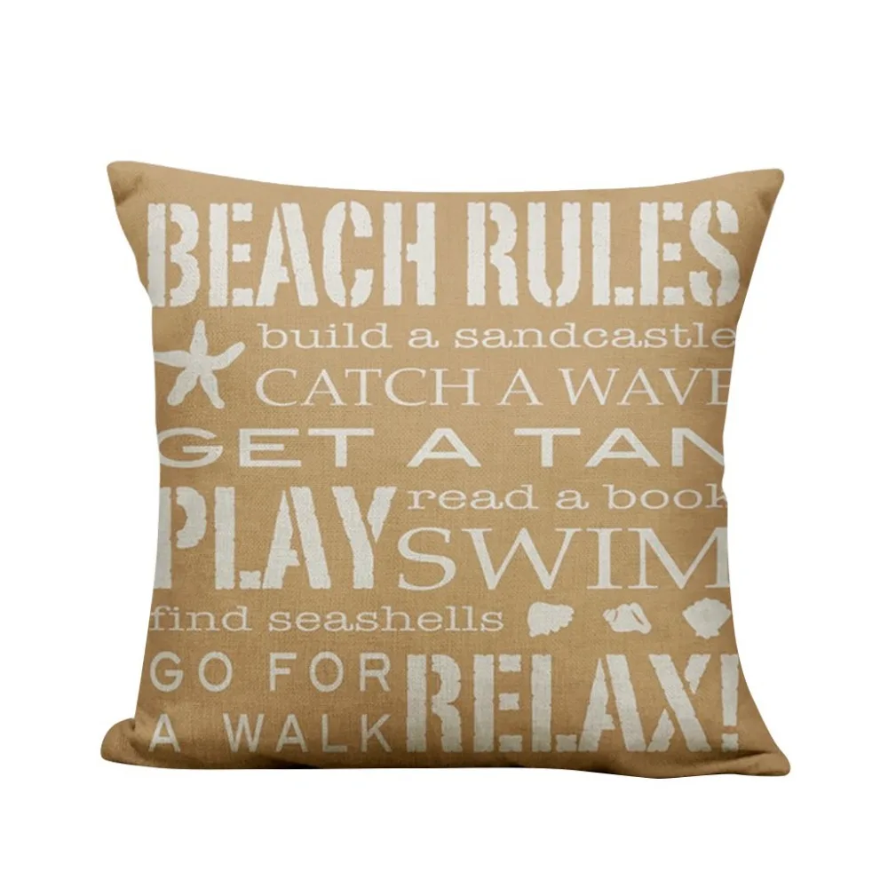 Простые Модные чехлы для подушек диван кафе наволочка домашний декор квадратные