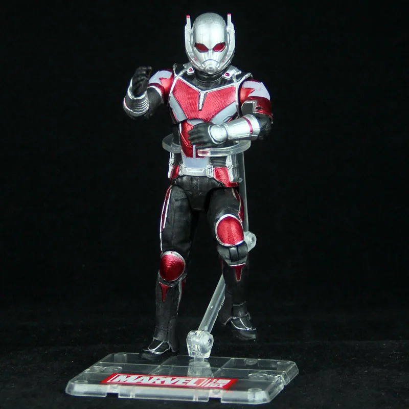 Antman Marvel Мстители Железный человек Капитан Америка Человек-паук Черная Вдова пантера видение Сокол Свободные Фигурки игрушки куклы - Цвет: Antman