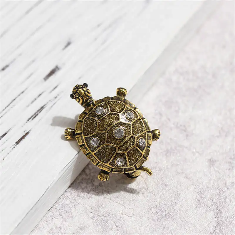 DoreenBeads уникальный черепаховой животных миниатюрный значок штырь безопасности