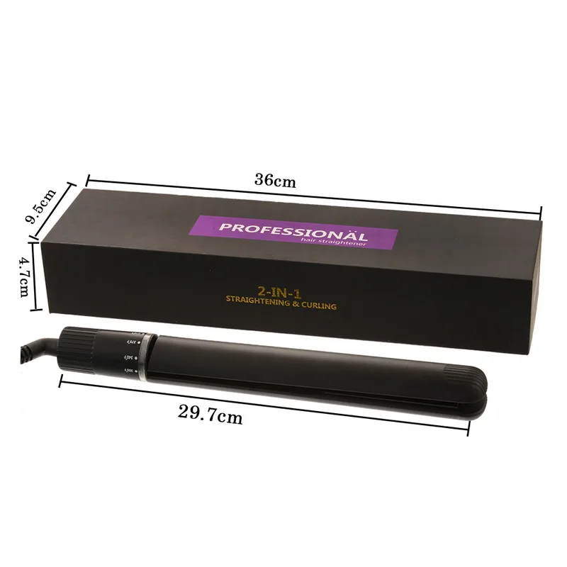 Профессиональный Выпрямитель для волос плоский Утюг укладки естественным
