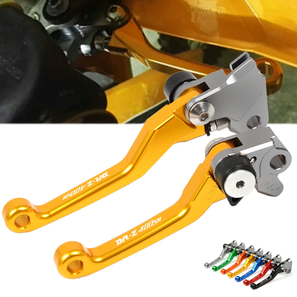 DirtBike CNC сцепления Тормозные Поворотные Рычаги Для Suzuki DRZ400SM DRZ 400SM DRZ400 SM 400 2000 2015