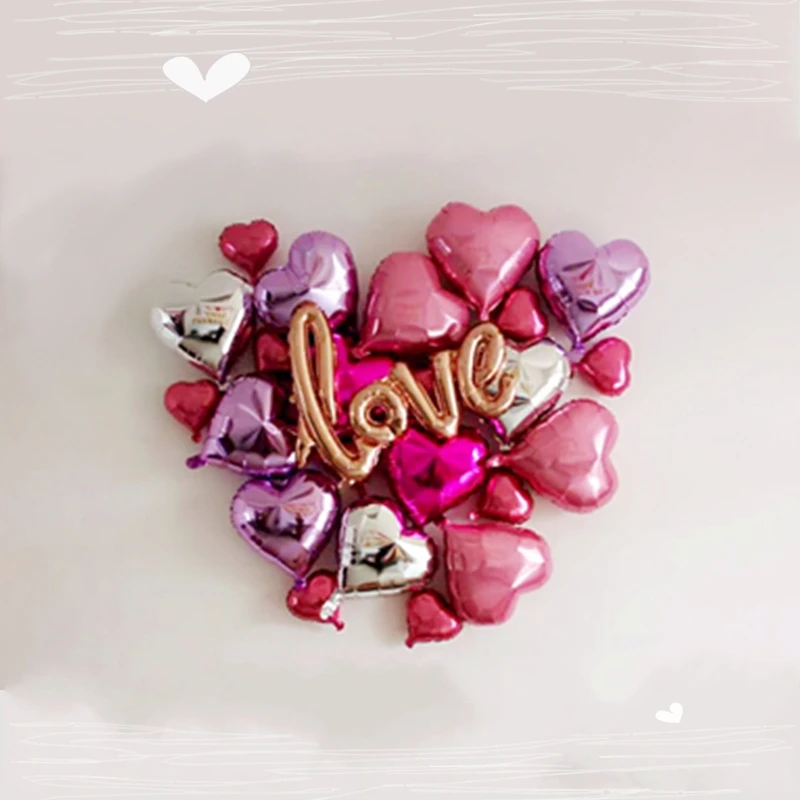 Набор воздушных шаров для свадебных церемоний Свадебный девичник декор душа в