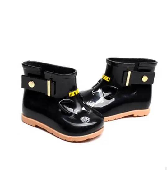 Бесплатная доставка Детская обувь 2018 Обувь для девочек резиновая весенние