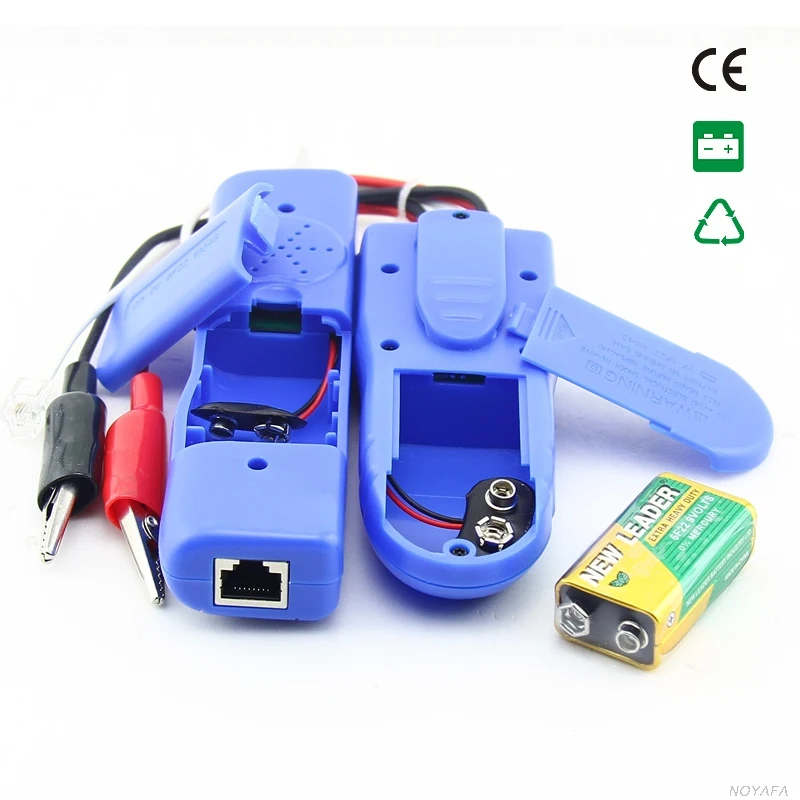 NOYAFA NF-806 Blue RJ45 Telephone Network LAN Cable Test Electric Wire Finder Wire Tracker Cable Tester