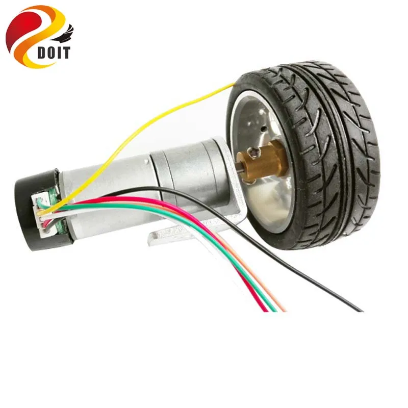 Комплект аксессуаров DOIT для шасси автомобиля робота с мотором 25 мм и медной