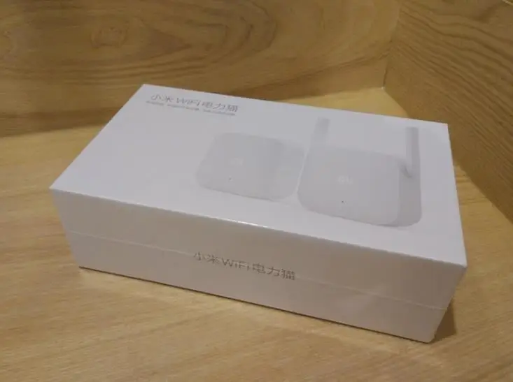 with Original Box Xiao mi Powerline адаптер подмашина 300 Мбит/с беспроводной wifi удлинитель повторитель 1 пара для Xiao mi ТВ роутер - Цвет: with Original Box