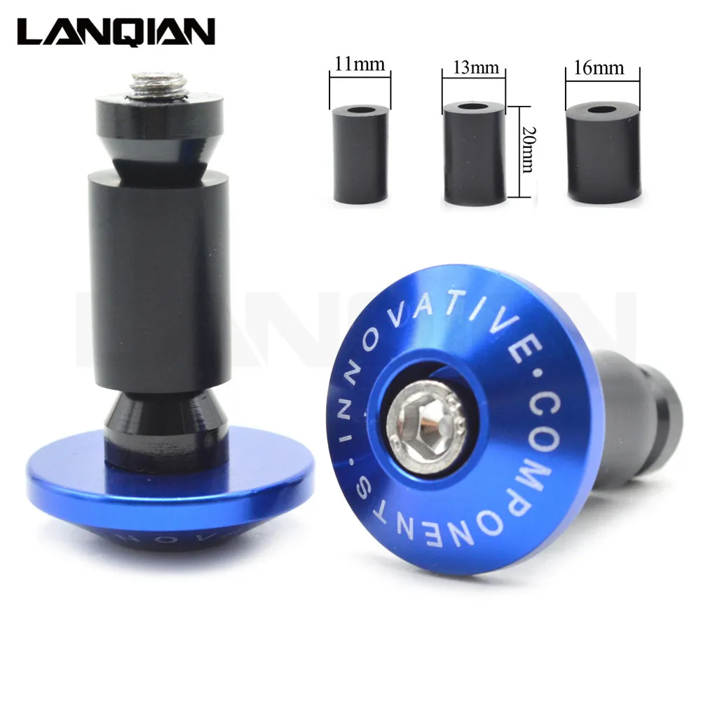 Универсальные торцевые ручки для мотоцикла 7/8 заглушка глушителя Yamaha YBR 125 YZF R1 R3 R6