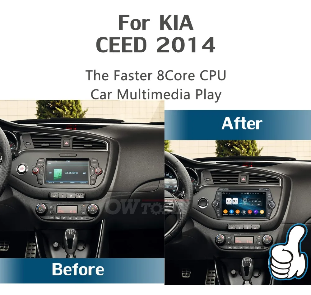 " ips Octa 8 ядерный 4 Гб ОЗУ+ 64 Гб ПЗУ Android 9,0 Автомобильный DVD Радио gps Navi для Kia CEED 2013 DSP CarPlay Parrot BT