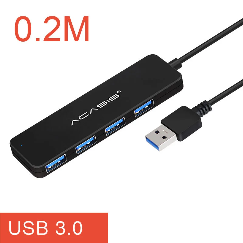 Концентратор USB 4 порта s Usb внешний разветвитель с портом Micro- зарядка для Imac
