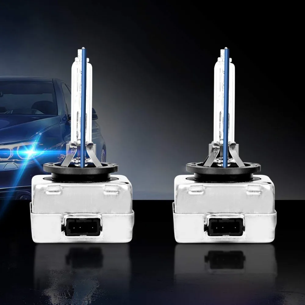 

2Pcs Car Headlight Bulb HID XENON D3S Lamp DC 12V 35W 8000K D3S HID Xenon Bulbs Auto D3S Xenon HID Fog Light Bulb