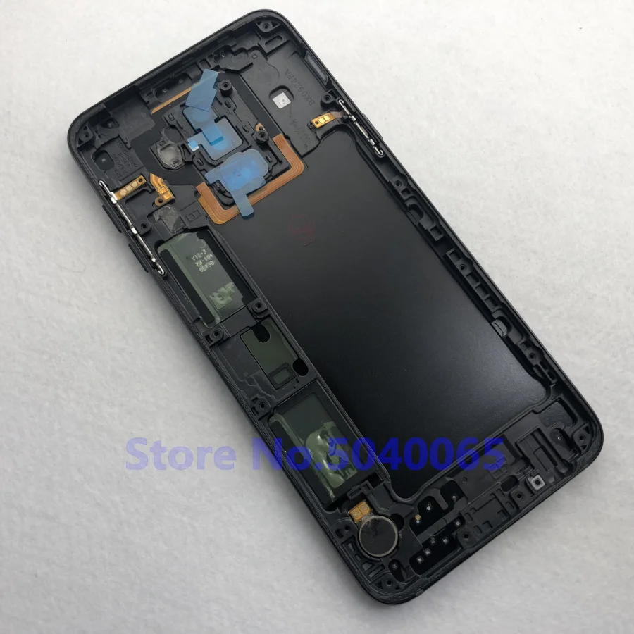 Алюминиевая задняя крышка для Samsung Galaxy A6 Plus 2018 A605 A600 A600F аккумулятора оригинальный