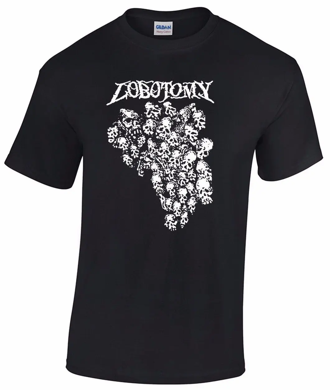 LOBOTOMY футболка шведский Death Metal Excruciate Darkified Uncanny Necropsy грубые футболки с принтом Для