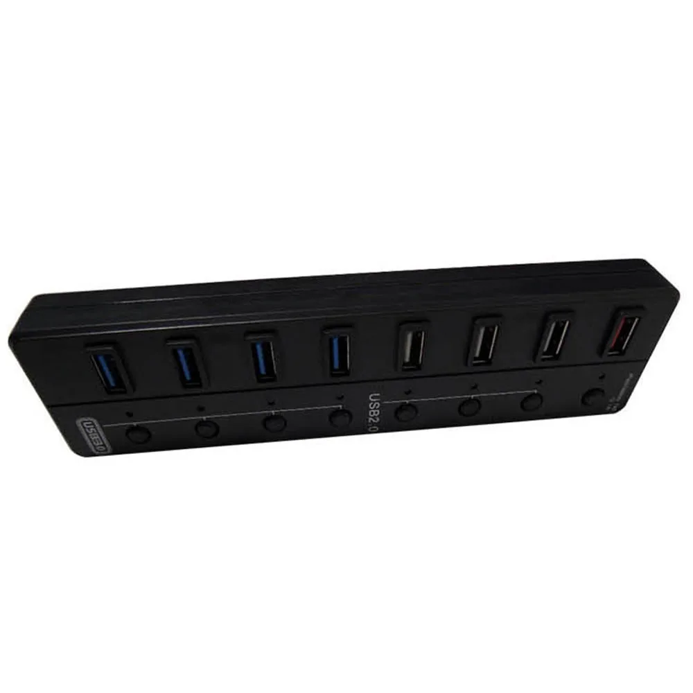 4 порта USB3.0 + 3 USB 2 0 2100mA Быстрая Зарядка порт концентратор с независимым