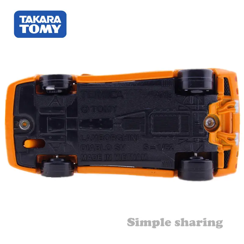Takara TOMY TOMICA Премиум № 15 Lamborghini Диабло SV автомобиль 1/62 Миниатюрная модель под