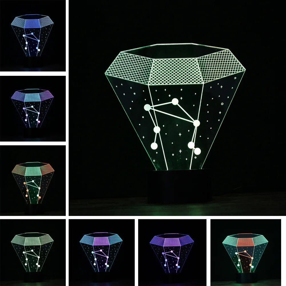 2018 Новинка Сенсорная лампа 3D смешанный цвет luminaria Звездные войны фигурка